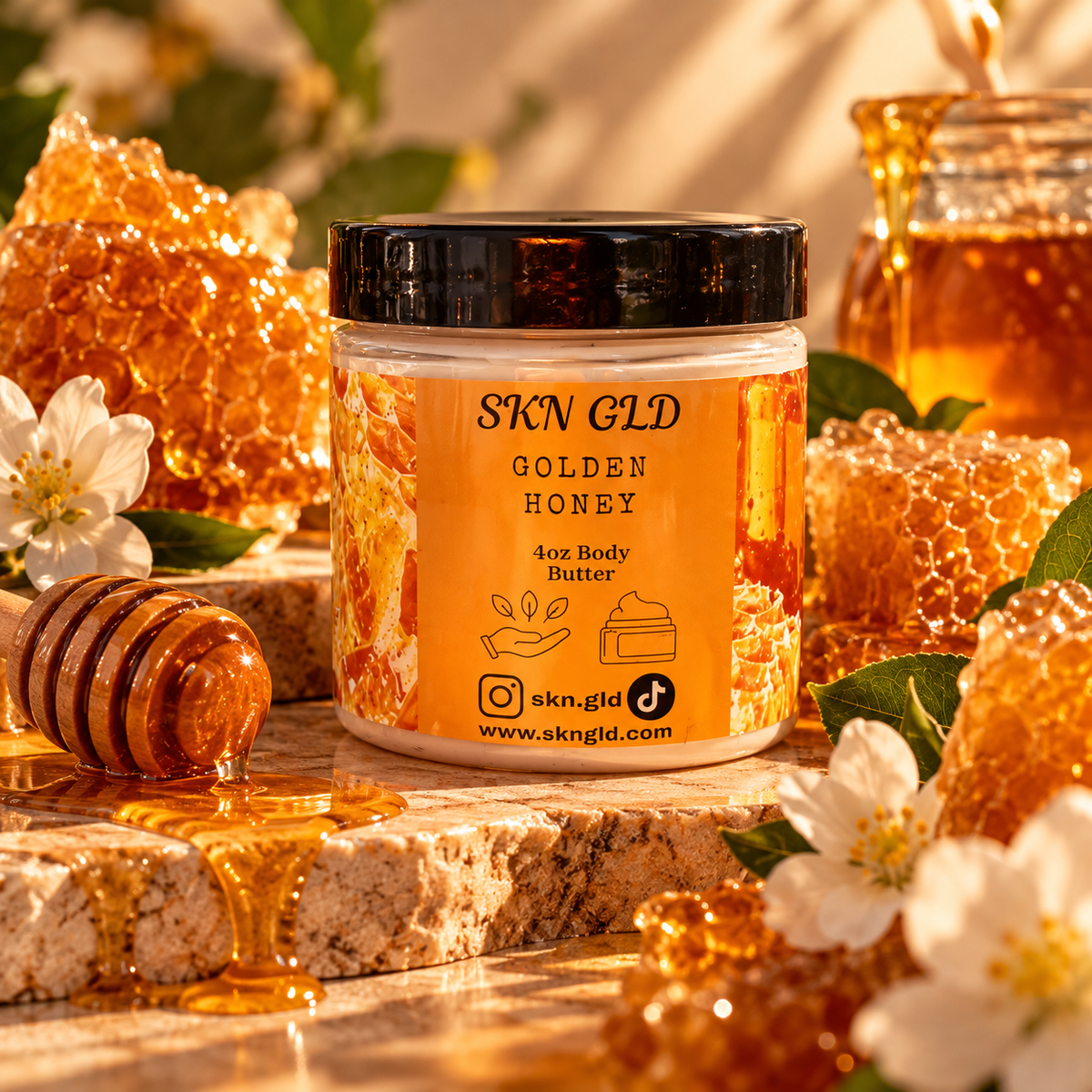 Golden Honey Body Butter 4oz